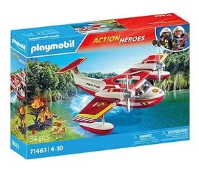 Playmobil® Action Heroes 71463 Hasičské lietadlo s hasiacou funkciou / Počet dielikov: 34 / od 4 rokov