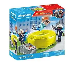 Playmobil® Action Heroes 71465 Hasiči so vzduchovým vankúšom / Počet dielikov: 13 / od 4 rokov