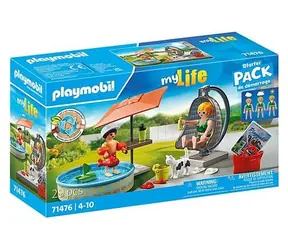 Playmobil® City Life 71476 Vodné hry na záhrade / Počet dielikov: 29 / od 4 rokov