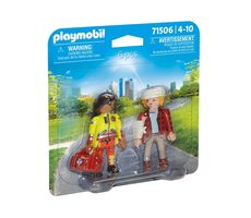 Playmobil® DuoPacks 71506 DuoPack Záchranárka s pacientom / Počet dielikov: 6 / od 4 rokov