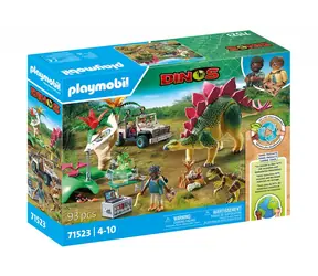 Playmobil® Dinos 71523 Výskumný tábor s dinosaurami / Počet dielikov: 93 / od 4 rokov