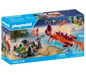 Playmobil® Pirates 71532 Boj s obrím krabom / Počet dielikov: 26 / od 4 rokov