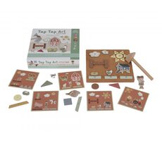 Little Dutch Kreatívna sada Tap Tap Farma / od 4 rokov
