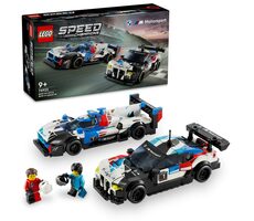 LEGO® Speed Champions 76922 Pretekárske autá BMW M4 GT3 a BMW M Hybrid V8 / Počet dielikov: 676 / od 9 rokov