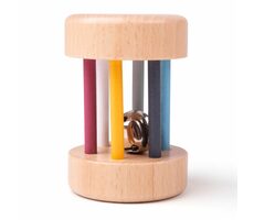 Bigjigs Baby Drevená hrkálka / od 6 mesiacov