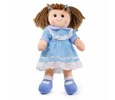 Bigjigs Toys Látková bábika Amelia 38 cm / od 0 rokov