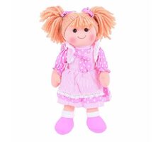 Bigjigs Toys Látková bábika Anna 34 cm / od 0 rokov