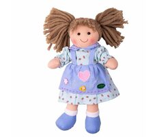 Bigjigs Toys Látková bábika Grace 28 cm / od 0 rokov
