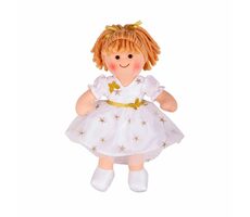 Bigjigs Toys Látková bábika Charlotte 28cm / od 0 rokov
