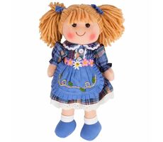 Bigjigs Toys Látková bábika Katie 34 cm / od 0 rokov
