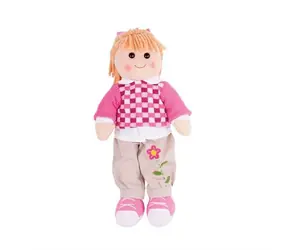 Bigjigs Toys Látková bábika Melanie 38 cm