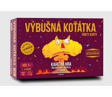 ADC Blackfire Výbušné mačiatka: Párty karty / Doba hrania: 15 minút / Počet hráčov: 2 - 10 / od 7 rokov