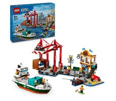 LEGO® My City 60422 Prístav s nákladnou loďou / Počet dielikov: 1226 / od 8 rokov