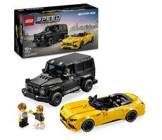 LEGO® Speed Champions 76924 Mercedes- AMG G 63 a Mercedes- AMG SL 63 / Počet dielikov: 808 / od 10 rokov