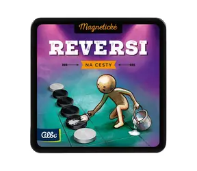 Albi Na Cesty - Magnetické Reversi / Dĺžka hry: 10+ minút / Počet hráčov: 2 / od 5 rokov  