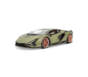 Bburago TOP Lamborghini Sián FKP 37 biela / mierka 1:18 / od 3 rokov 