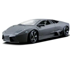 Bburago PLUS Lamborghini Reventón sivá / mierka 1:24 / od 3 rokov 