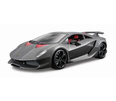 Bburago PLUS Lamborghini Sesto Elemento sivá / mierka 1:24 / od 3 rokov 