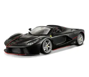 Bburago Ferrari La Ferrari Aperta čierna / mierka 1:24 / od 3 rokov