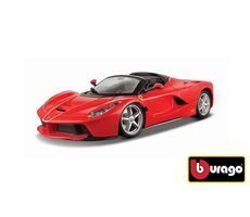 Bburago Ferrari La Ferrari Aperta červená / mierka 1:24 / od 3 rokov