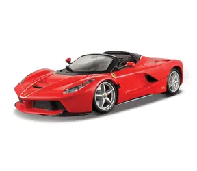 Bburago Ferrari La Ferrari Aperta červená / mierka 1:24 / od 3 rokov