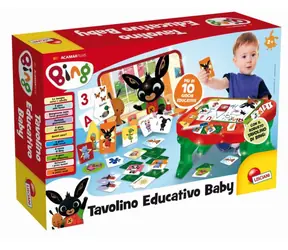 Liscianigioch Bing stolík + set hier / od 2 rokov