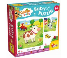 Liscianigioch Carotina Baby Puzzle - Farma / od 1 roka
