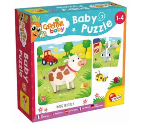 Liscianigioch Carotina Baby Puzzle - Farma / od 1 roka