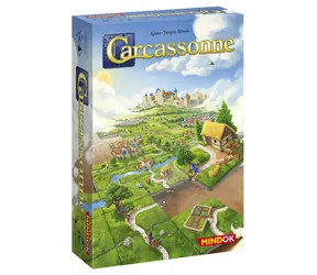 Mindok Carcassonne / Dĺžka hry: 30 minút / Počet hráčov: 2 - 5 / od 7 rokov