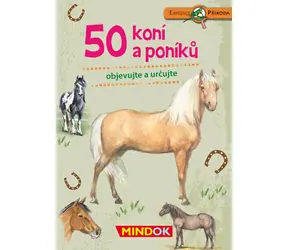 Mindok Expedícia príroda: 50 koní a poníkov / Dĺžka hry: 15 minút / Počet hráčov: 1 / od 6 rokov