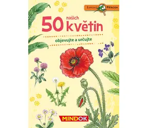 Mindok Expedícia príroda: 50 našich kvetín / Dĺžka hry: 15 minút / Počet hráčov: 1 / od 6 rokov