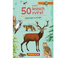 Mindok Expedícia príroda: 50 našich lesných zvierat / Dĺžka hry: 15 minút / Počet hráčov: 1 / od 6 rokov