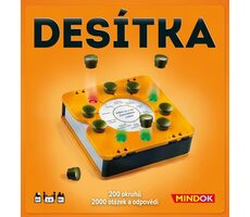 Mindok Desiatka / Dĺžka hry: 20 minút / Počet hráčov: 2 - 8 / od 10 rokov