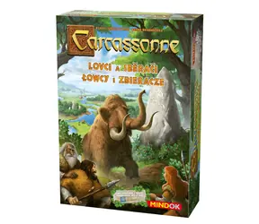 Mindok Carcassonne: Lovci a zberači / Dĺžka hry: 40 minút / Počet hráčov: 2 - 5 / od 8 rokov