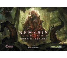 Mindok Nemesis: Lockdown - Chytridi a doplnky - rozšírenie / Dĺžka hry: 180 minút / Počet hráčov: 1 - 5 / od 14 rokov