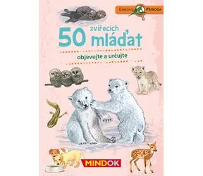 Mindok Expedícia príroda: 50 zvieracích mláďat / Dĺžka hry: 15 minút / Počet hráčov: 1 / od 6 rokov