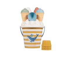 Little Dutch Sada na piesok vedierko so zmrzlinou Ocean Dreams Blue / od 18 mesiacov