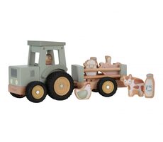 Little Dutch Traktor s prívesom drevený Farma / od 18 mesiacov