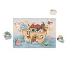 Little Dutch Vkladacie puzzle so zvukom Noemova archa
