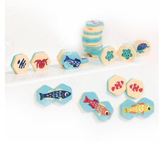 Ludi Penové Pexeso do vane Podmorský svet 24 ks / od 18 mesiacov