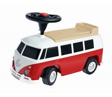 Big Bobby Car Baby VW T1 červená / Detské odrážadlo / nosnosť 50 kg / od 2 rokov