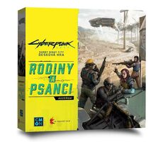ADC Blackfire CYBERPUNK 2077: Rodiny a pesničku - rozšírenie / Dĺžka hry: 90-120 minút / Počet hráčov: 1-5 / od 14 rokov