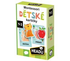 ADC Blackfire Headu CS: Montessori Detské kartičky / od 1 roka