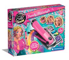 Clementoni Crazy CHIC - Vlasové štúdio - Farebné účesy / od 6 rokov 