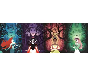 Clementoni - Puzzle Panorama - Disney princeznej