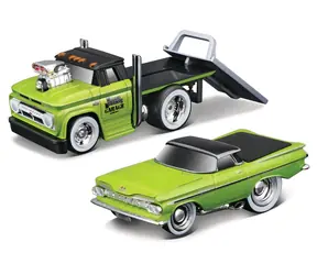 Maisto Muscle Transports - 1966 Chevrolet C60 Flatbed Chevrolet El Camino / merítko 1:64 / od 8 rokov 