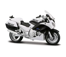 Maisto Yamaha FJR 1300A Generic polica biela / mierka 1:18 / od 3 rokov 
