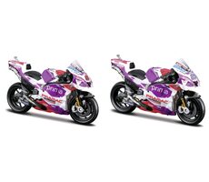 Maisto Ducati Pramac racing 2022 #5 JOHANN ZARCO, #89 JORGE MARTIN assort / mierka 1:18 / od 3 rokov 