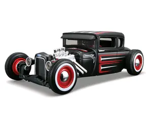 Maisto - ASSEMBLY LINE 1929 Ford Model A čierna / mierka 1:24 / od 8 rokov 