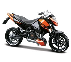 Maisto KTM 690 Duke čierno-oranžová / mierka 1:18 / od 3 rokov 
